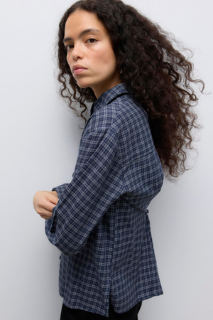 Tamira Shirt - Blå Wing Teal Tern