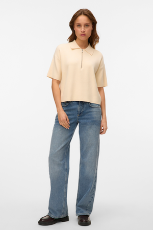 Guld 2/4 Poloneck Pullover - Birch