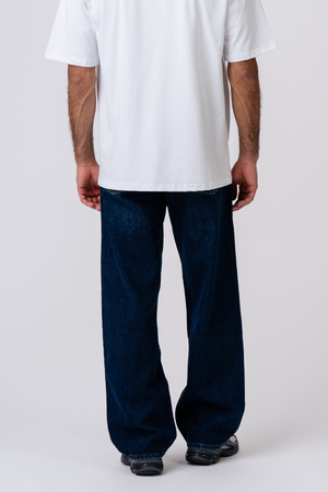 Baggy Jeans - Mørkeblå