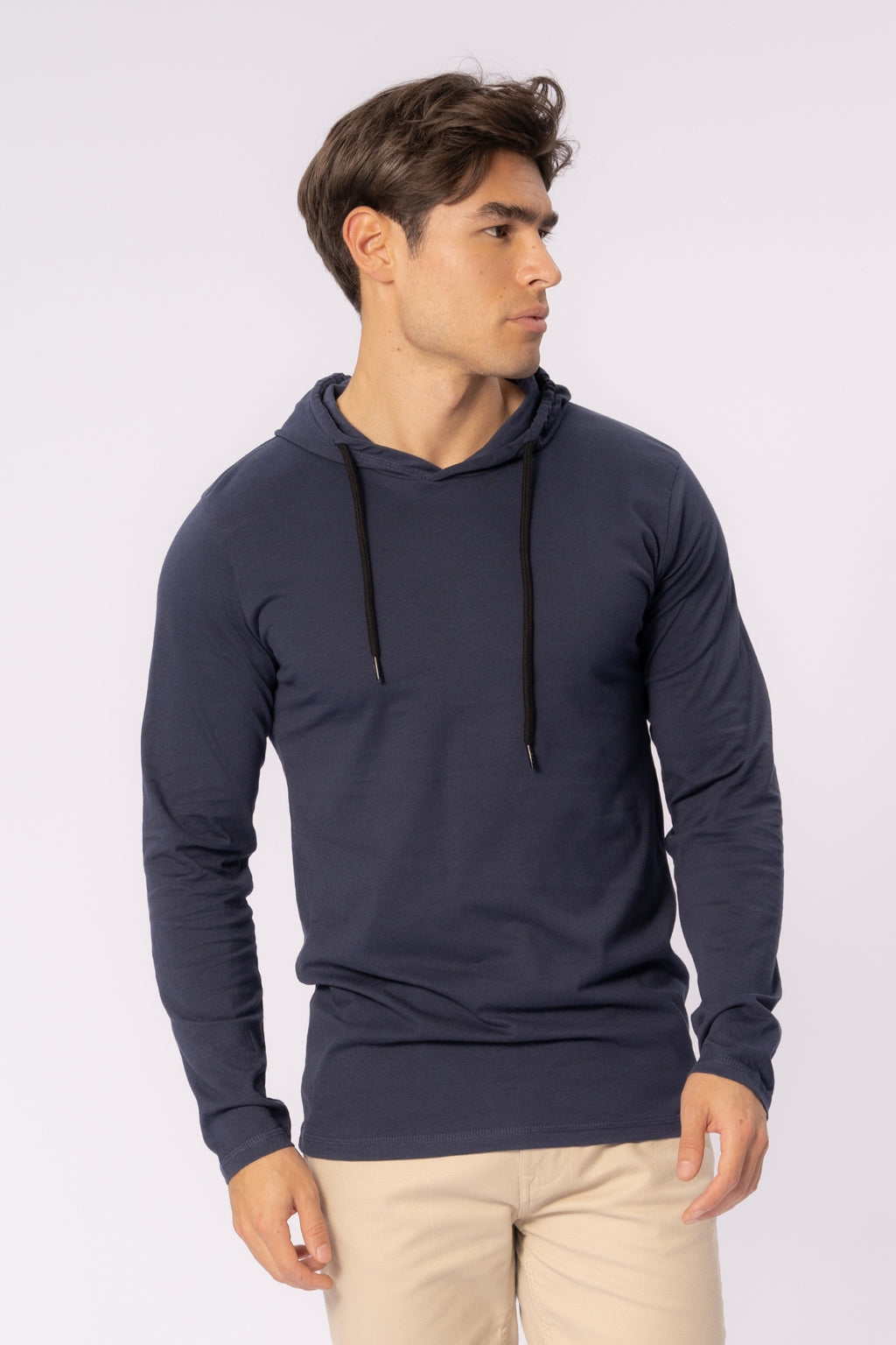 Light Hoodie - Blue Navy