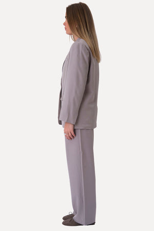 Oversized Blazer - Grå