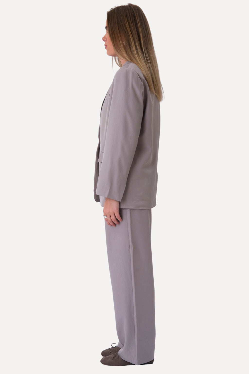 Oversized Suit - Grå