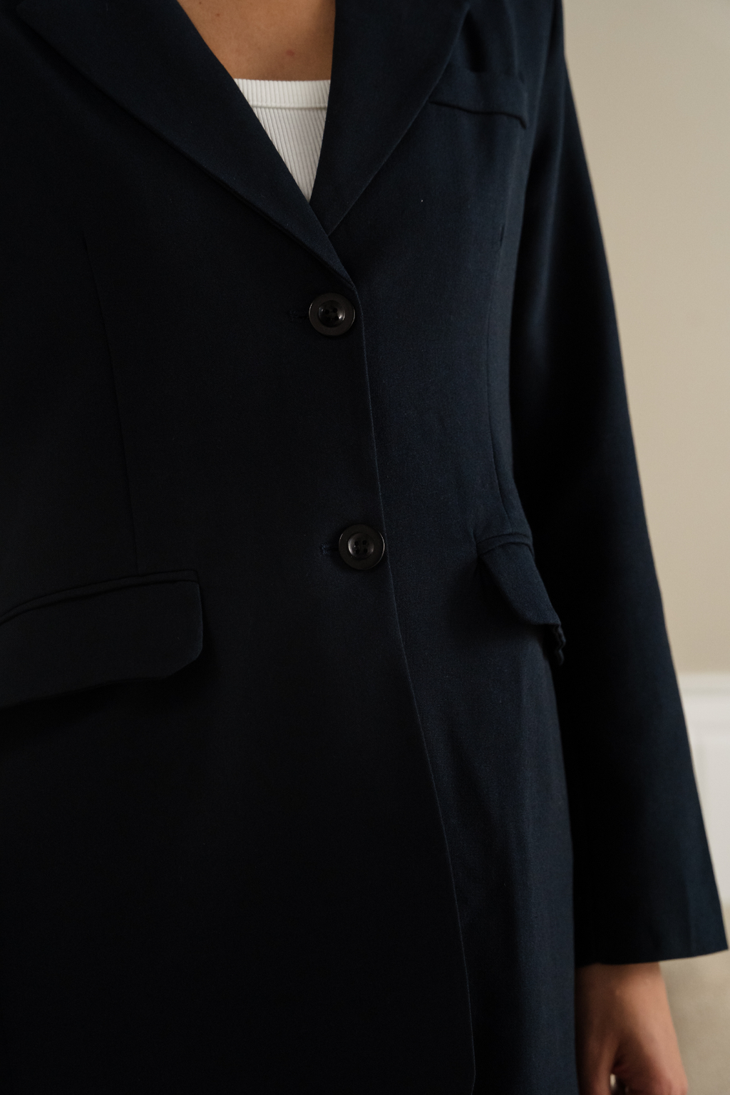 Claire Oversized Blazer - Sort