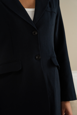 Claire Oversized Blazer - Sort