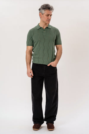 Duran Knit Polo - Grøn