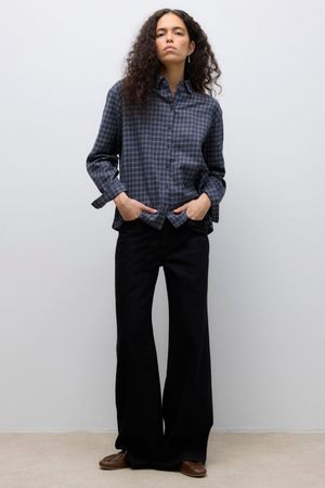 Tamira Shirt - Blå Wing Teal Tern