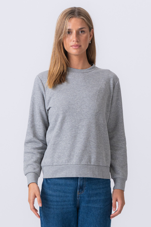 Essential Crewneck - Grå Melange