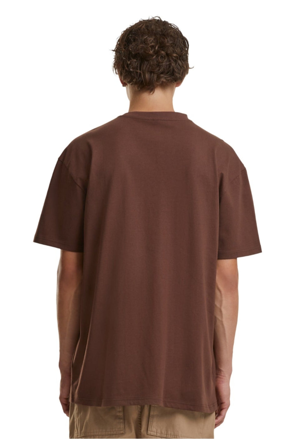Heavy Oversized T-shirt - Chokoladebrun