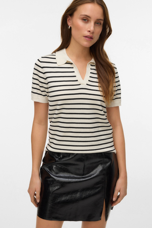 Silje Poloneck Pullover - Birk