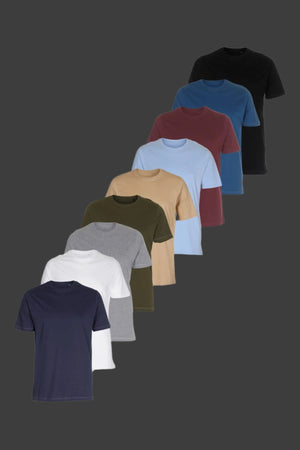 Basic T-Shirts - 9 stk. (V.I.P) (TIKTOK)