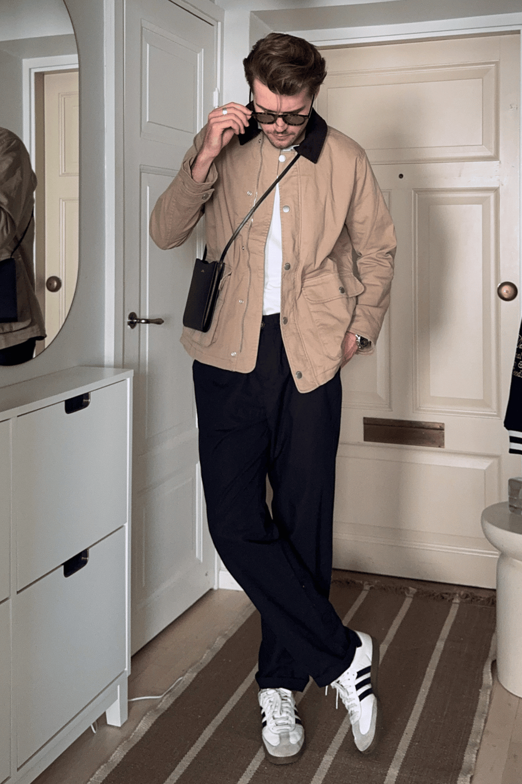 Twill Jakke - Mørk Sand