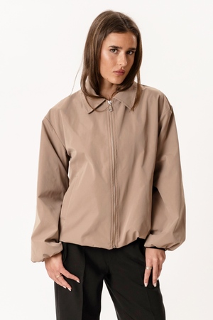 Ines Short Jacket - Camel