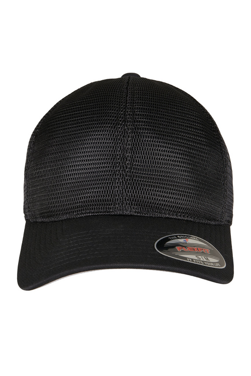 FLEXFIT 360 OMNIMESH CAP - Black