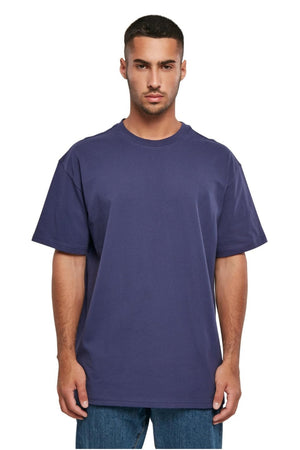 Heavy Oversized T-shirt - Lys Marineblå