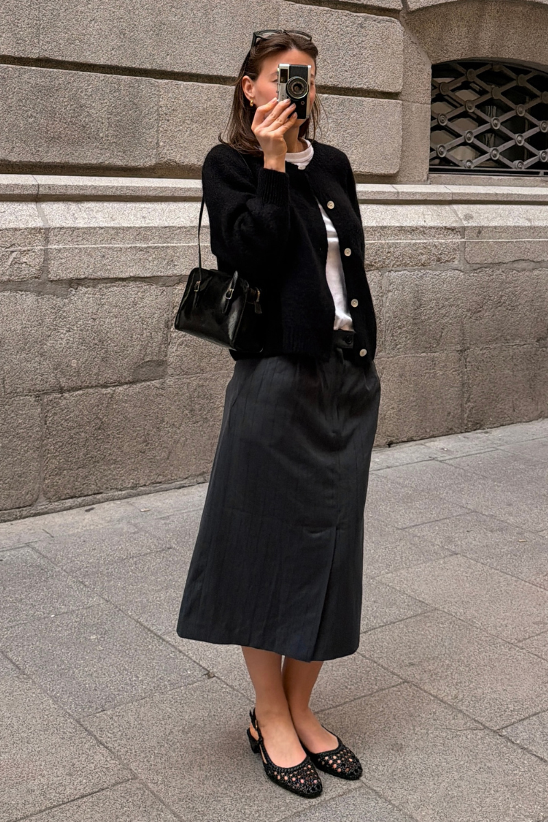 Anna Cardigan - Sort