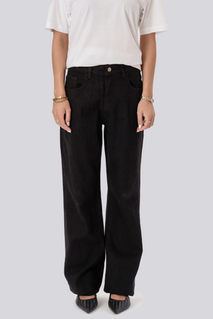 Erica Loose Jeans - Sort