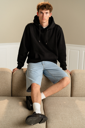 Denim Shorts Loose - Lyseblå