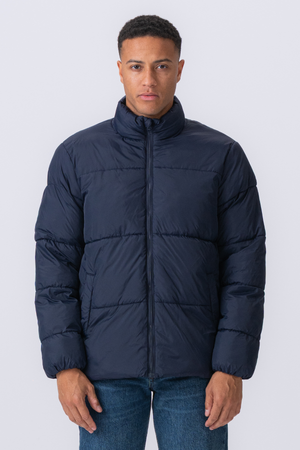 Puffer Jakke - Navy