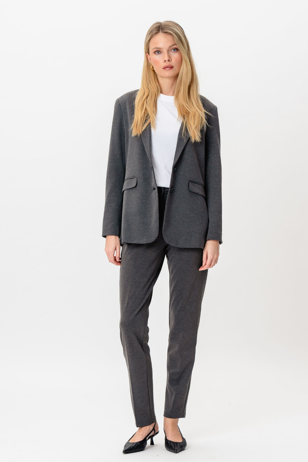 Performance Jakkesæt til dame (Mørkegrå)