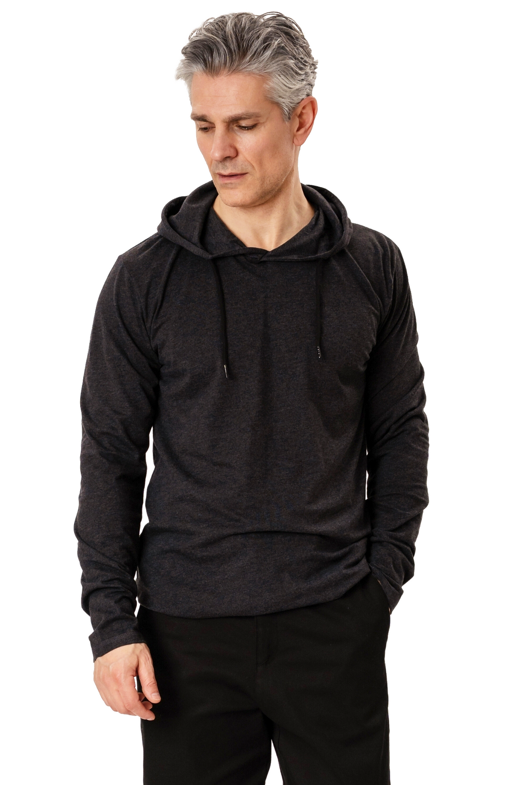Light Hoodie - Mørke Grå