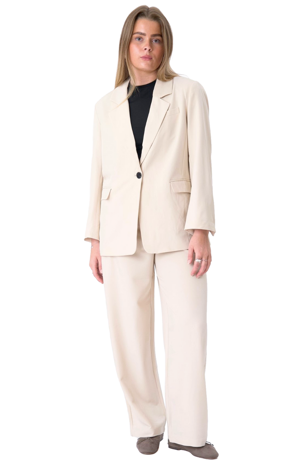 Oversized Suit - Beige