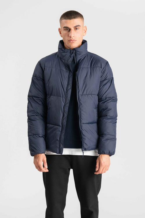 Puffer Jakke - Navy