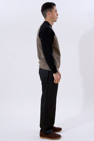 Raglan Sleeve Sweater - Støvet Grøn