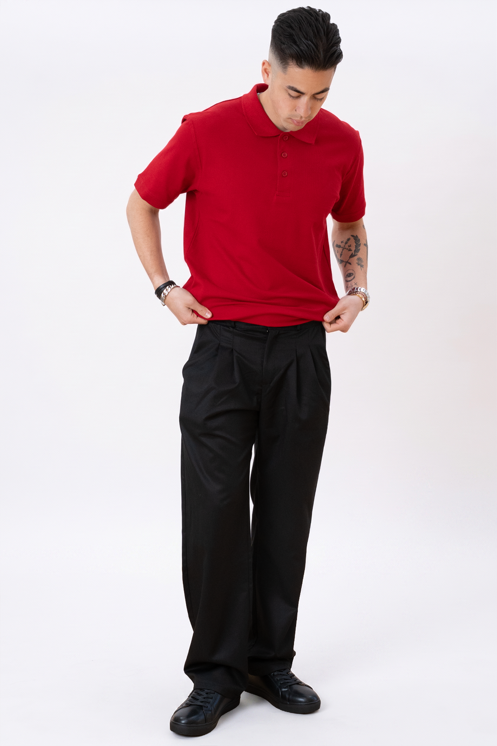 Basic Polo - Rød