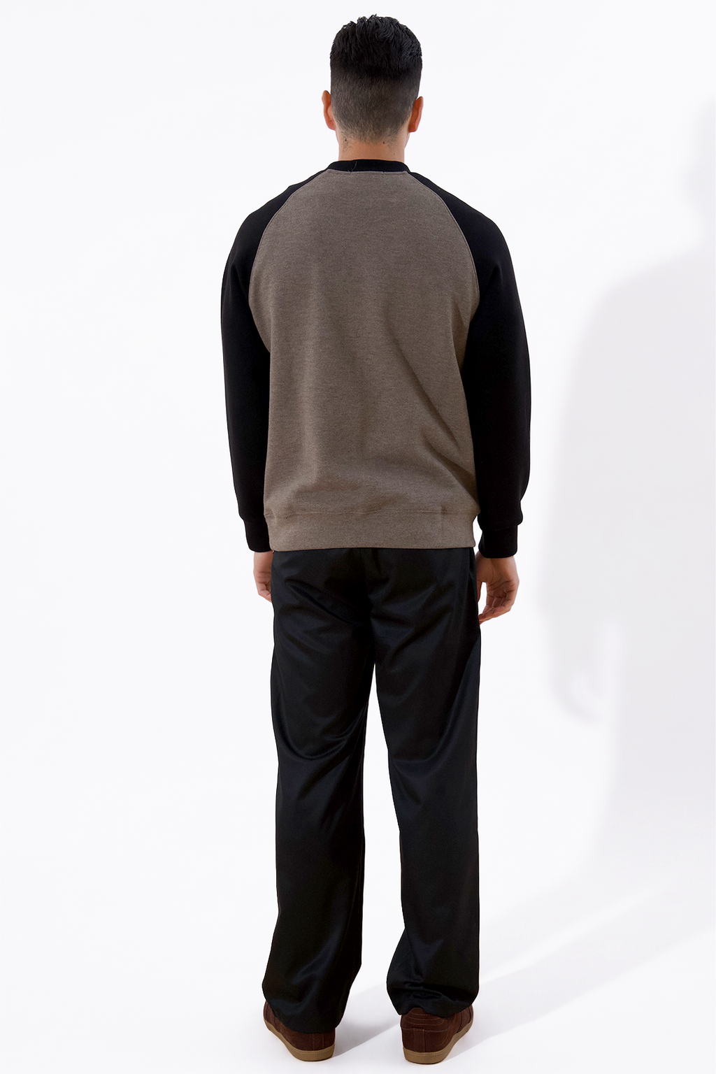 Raglan Sleeve Sweater - Støvet Grøn