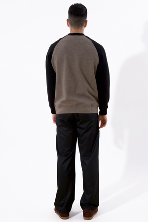 Raglan Sleeve Sweater - Støvet Grøn
