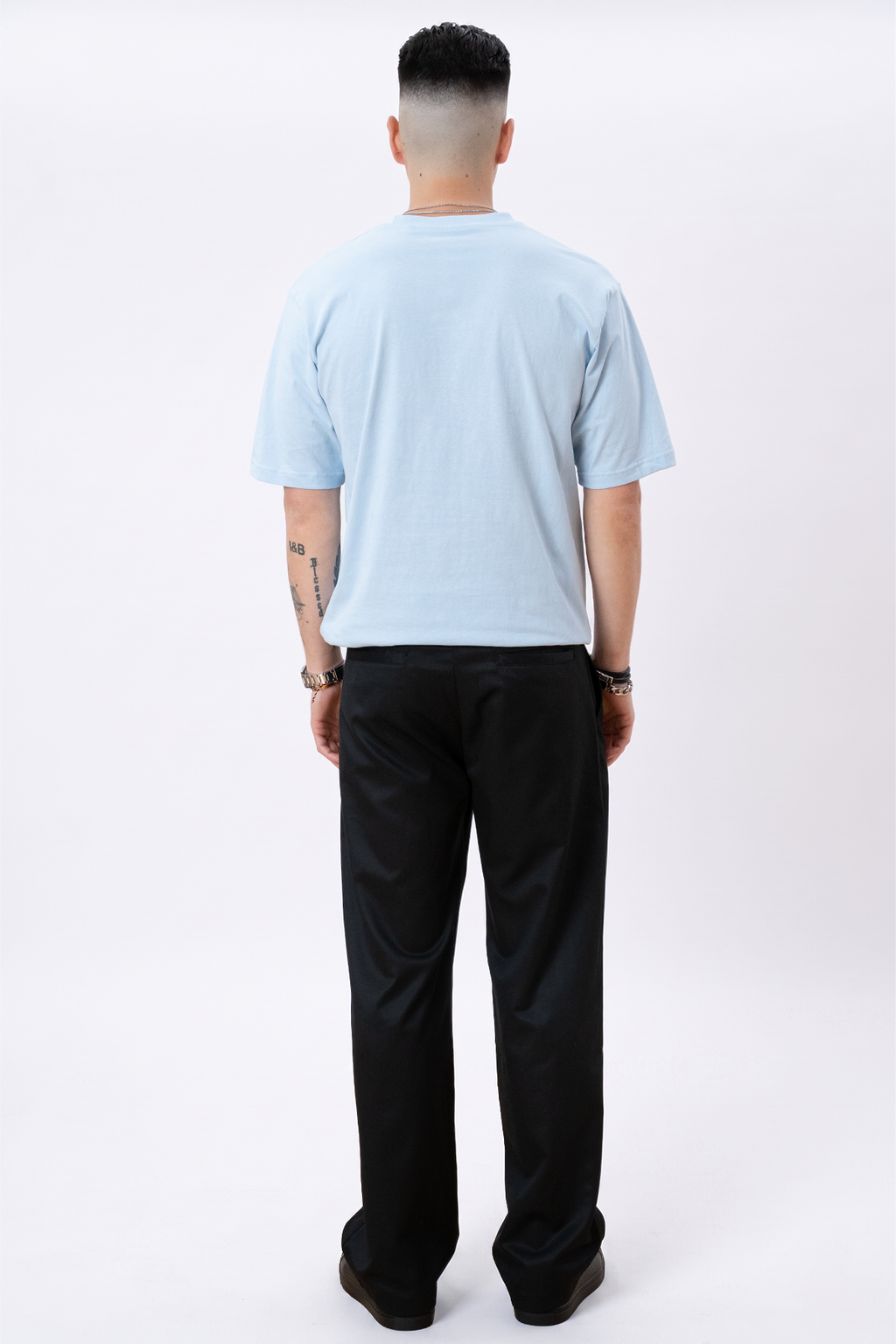 Heavy Oversized T-shirt - Pulverblå