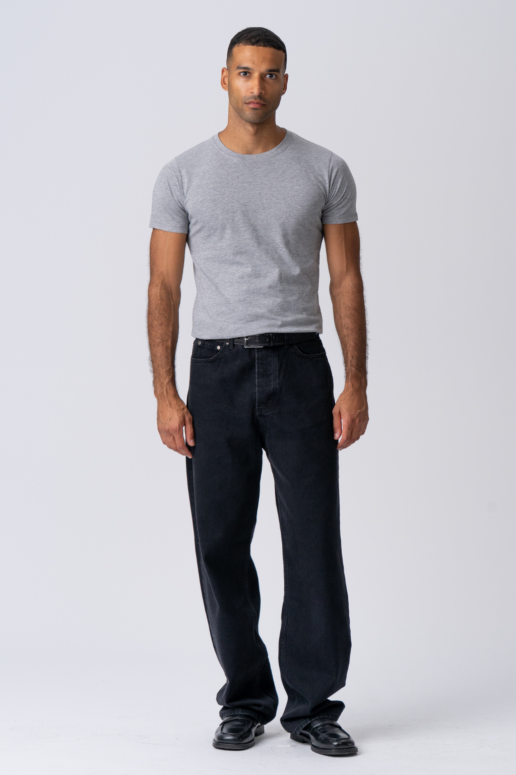 Muscle T-shirt - Lysegrå