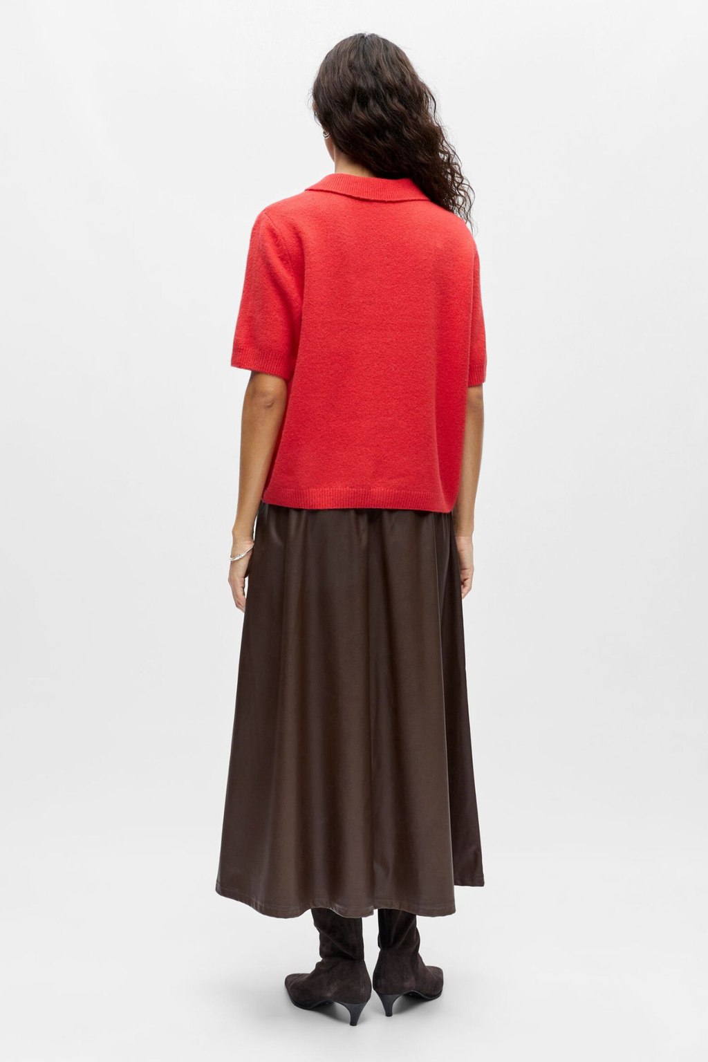 Debbie Strik Polo - Poinsettia