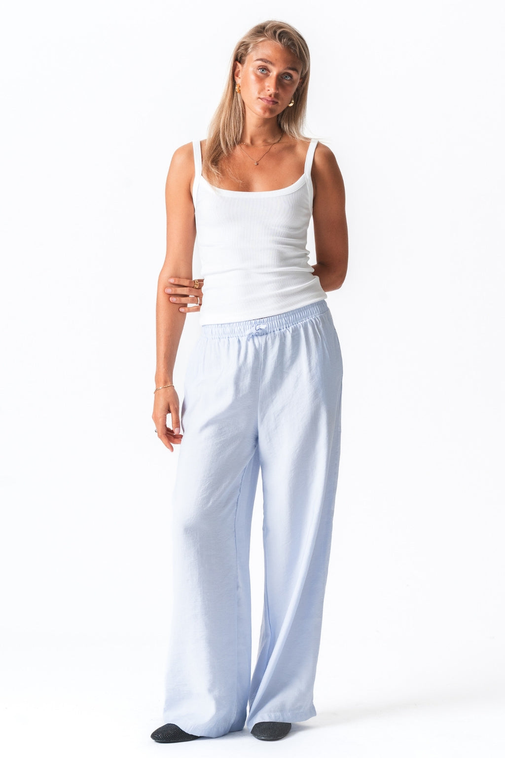 Mia Pants - Himmelblå