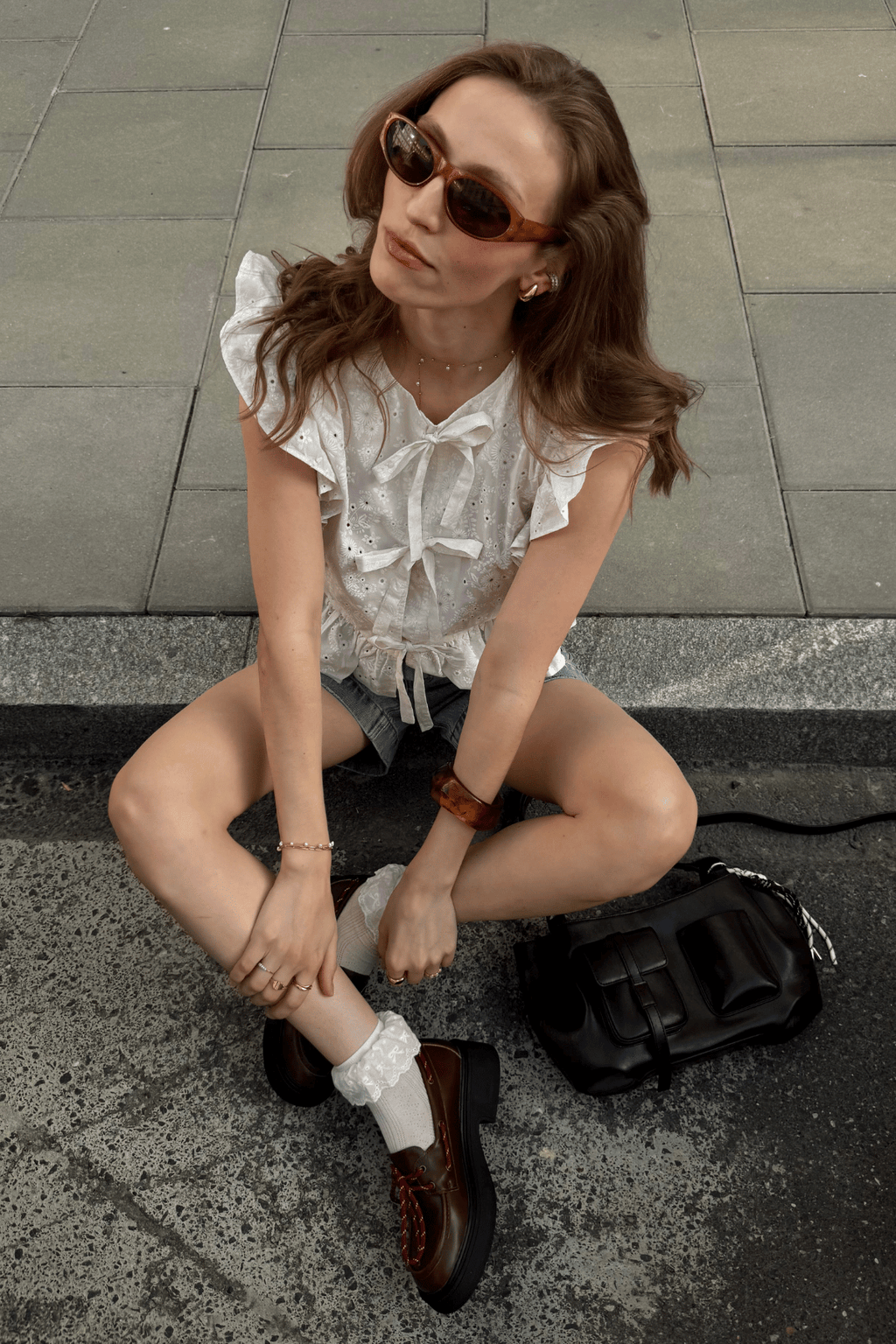 Cilie Top - Cloud Dancer