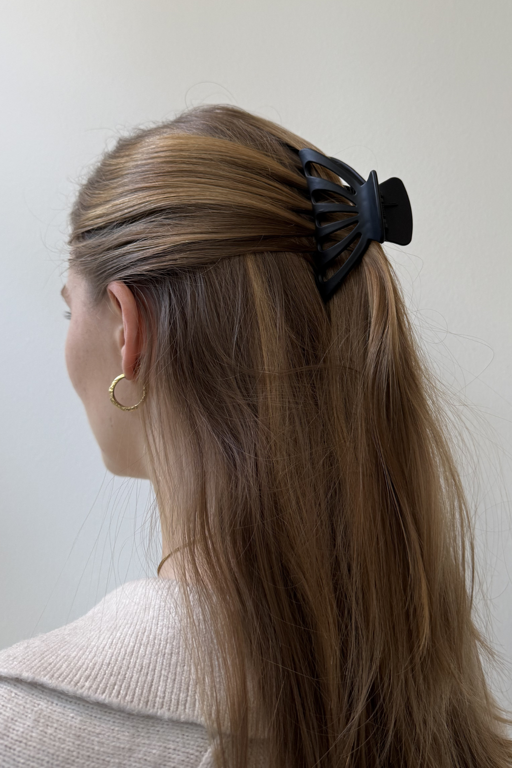 Hollow Claw Clip - Sort