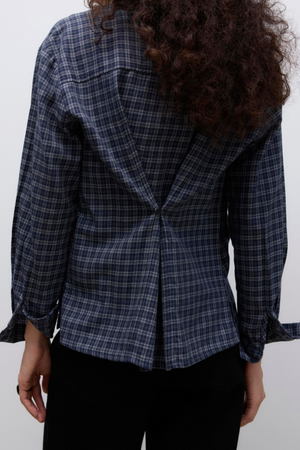 Tamira Shirt - Blå Wing Teal Tern