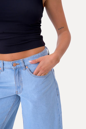Denim Shorts - Lyseblå