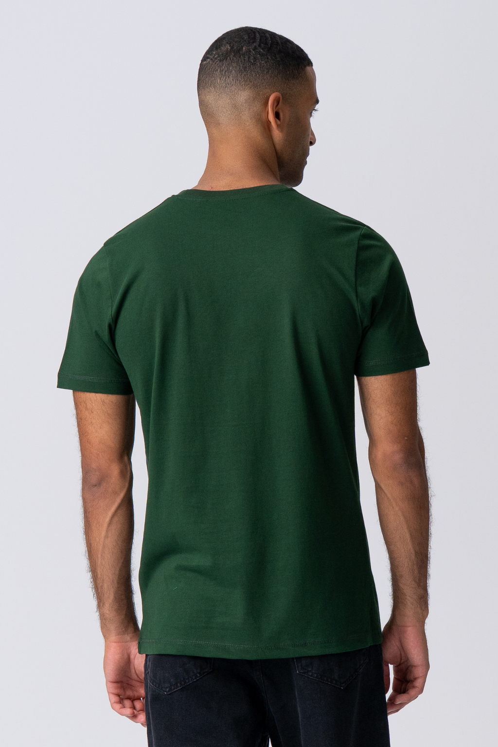 Basic T-shirt - Mørkegrøn