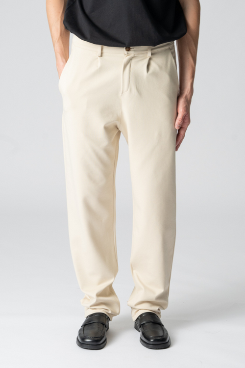 Performance Pants Wide - Beige