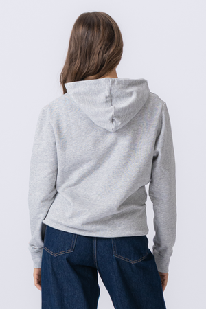 Sweatshirt Hoodie - Askegrå