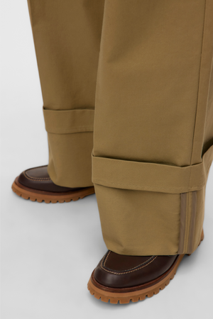 Kora Wide Fold Up Pants - Havfrue