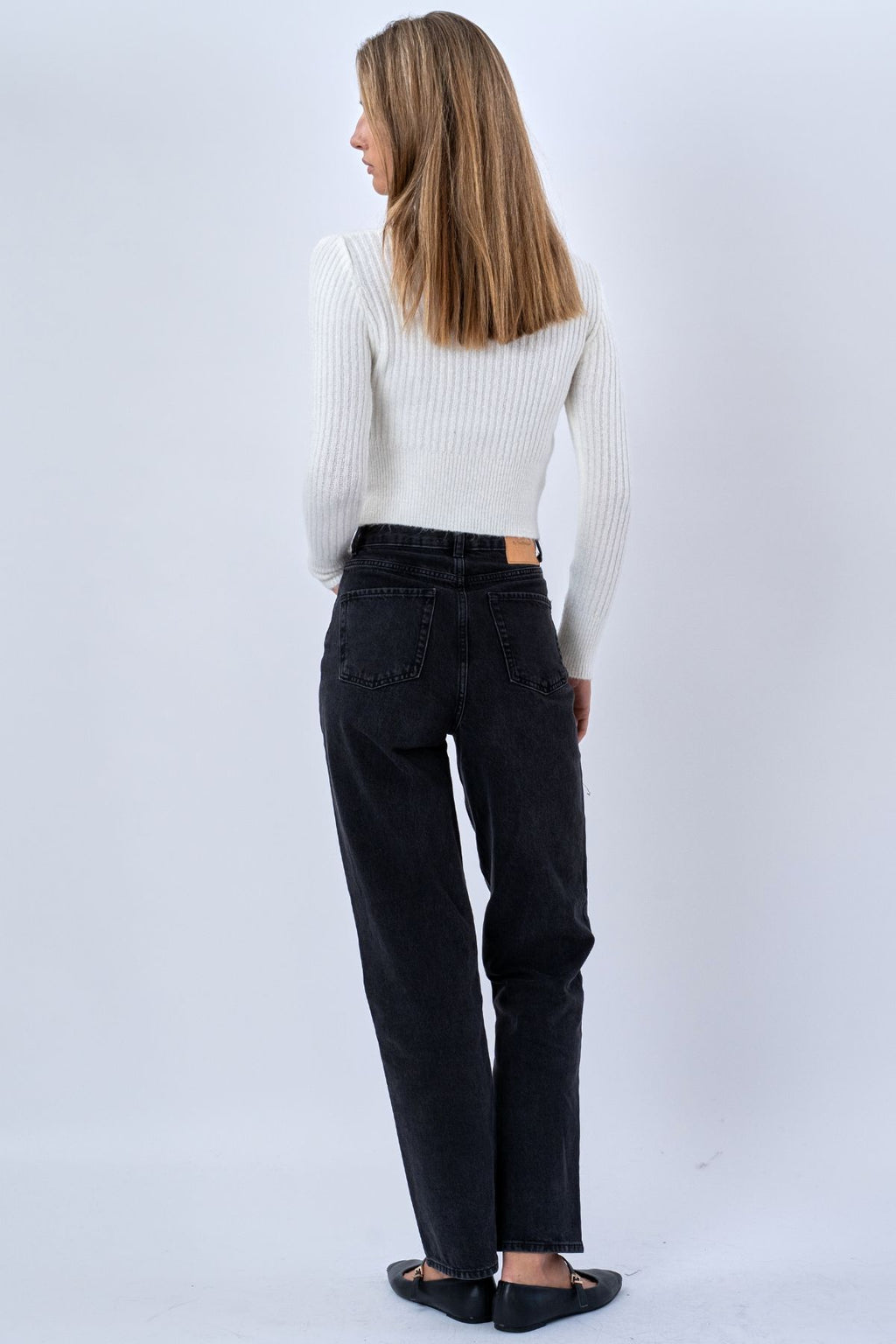 Nova Blouse Knit - Hvid