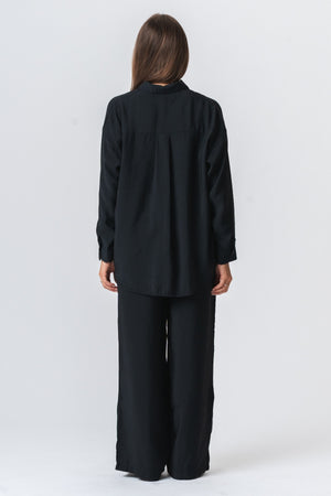 Mia Bukser + Mia Skjorte (Sort)