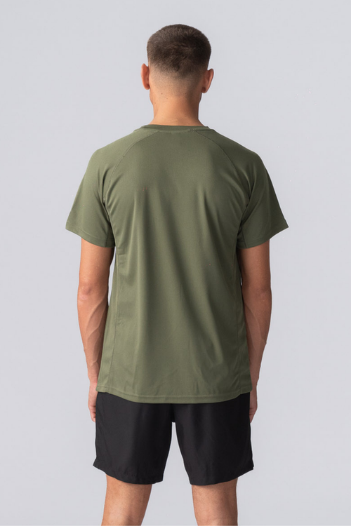 Trænings T-shirt - Army Grøn