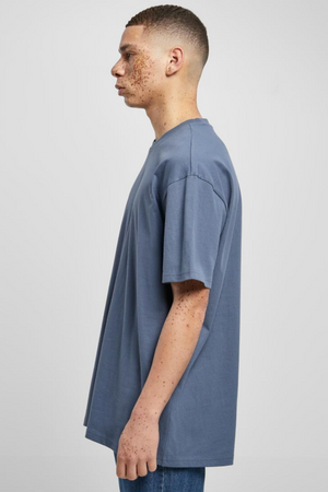 Heavy Oversized T-shirt - Vintage Blå