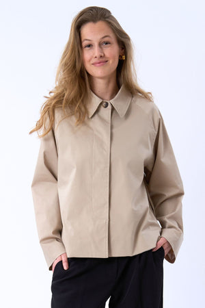 Mavis Short Jacket - Beige