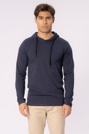 Light Hoodie - Blue Navy