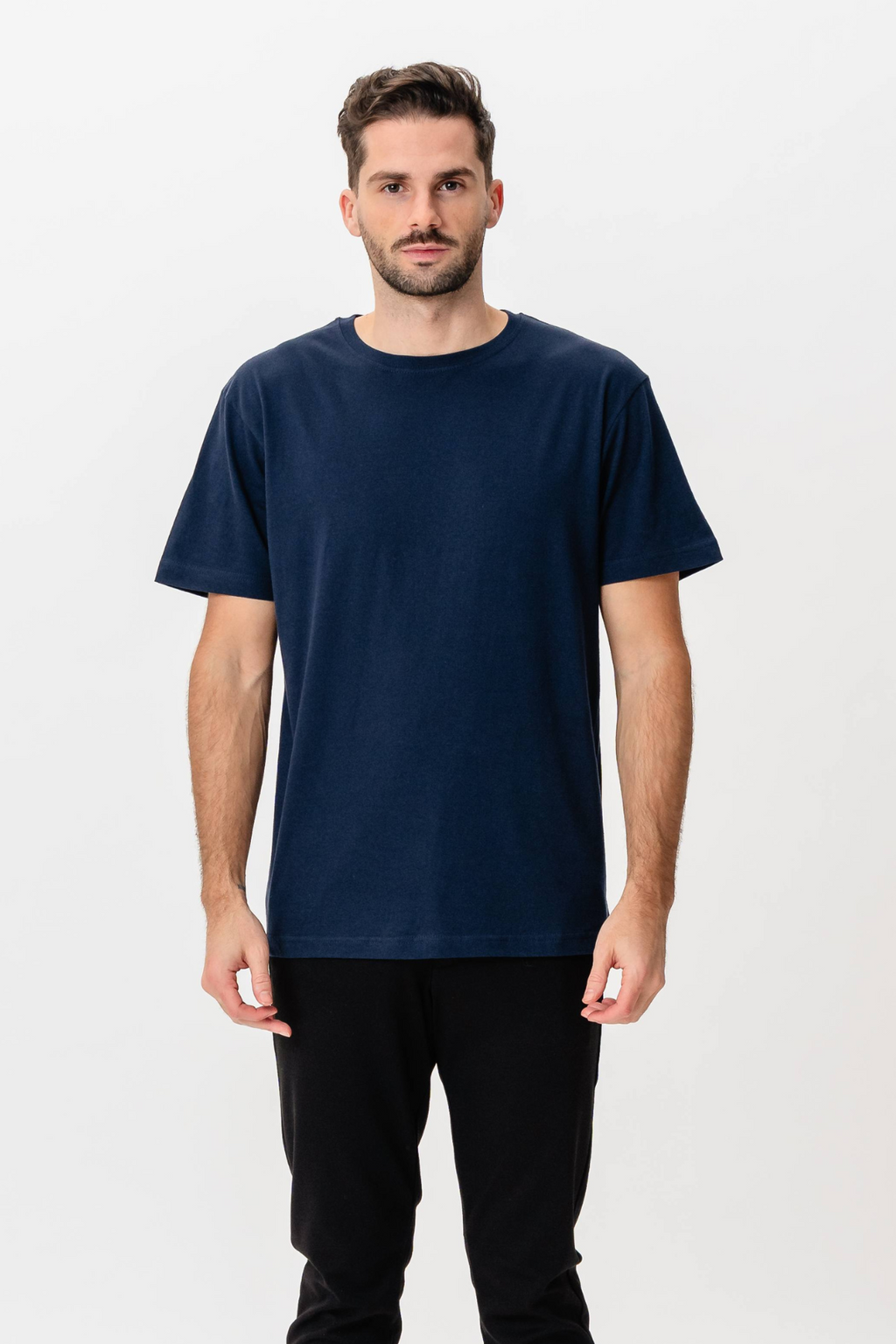 Basic Let T-shirt - Navy