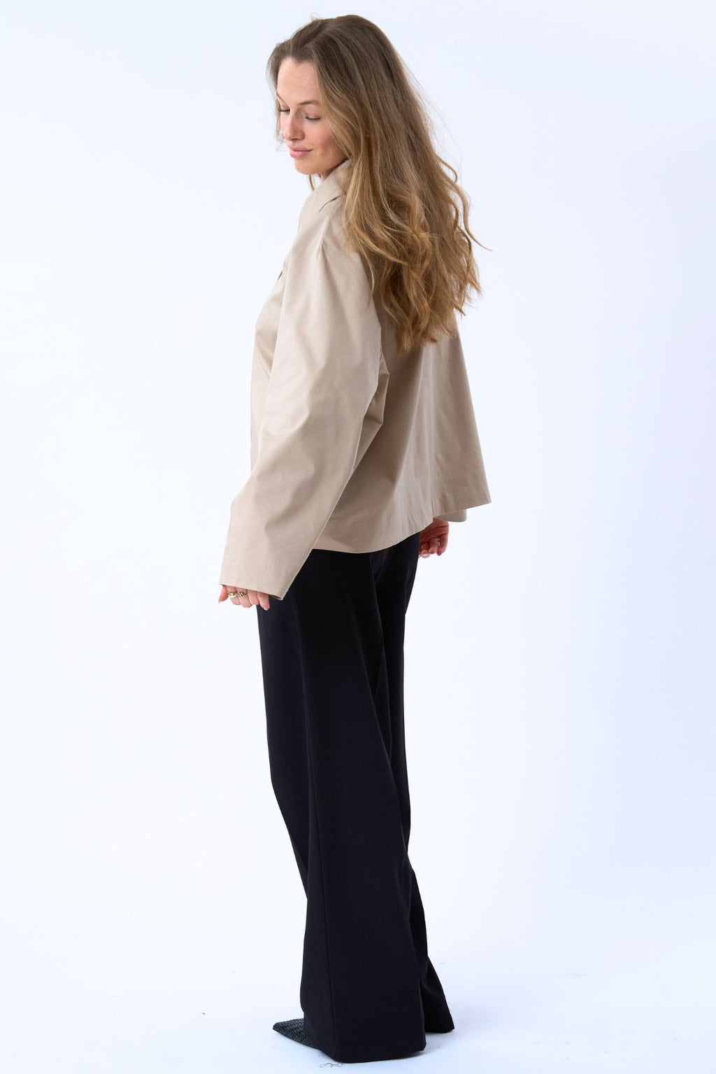Mavis Short Jacket - Beige